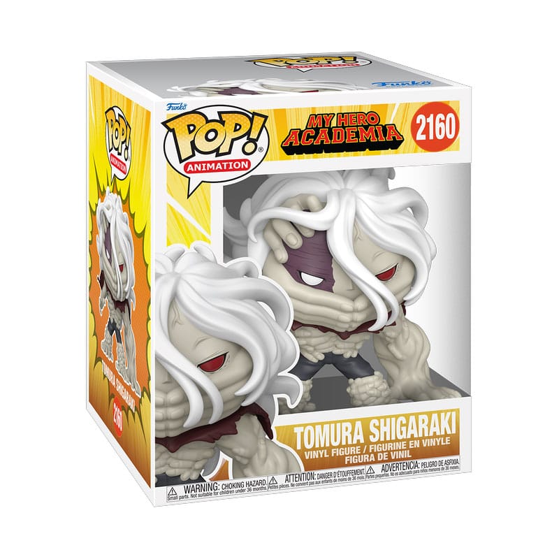 My Hero Academia Super Sized POP! Vinyl Figur Tomura Shigaraki 15 cm - Preorder - ETA: 25.12.2025