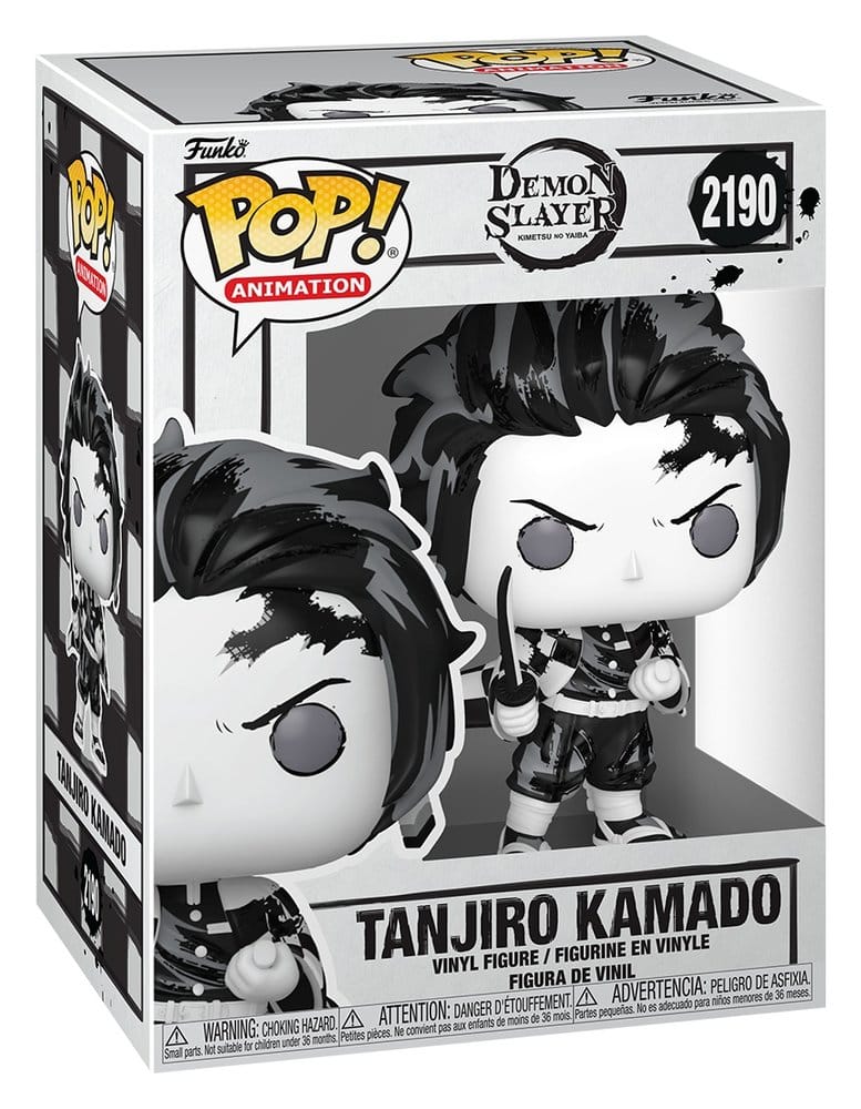 Demon Slayer: Kimetsu no Yaiba POP! Animation Vinyl Figuren Tanjiro(Sumi-Ink) 9 cm - Versand: 7 Tage nach Bestellung