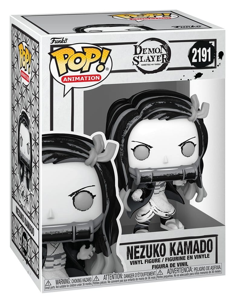 Demon Slayer: Kimetsu no Yaiba POP! Animation Vinyl Figuren Nezuko(Sumi-Ink) 9 cm - Versand: 7 Tage nach Bestellung