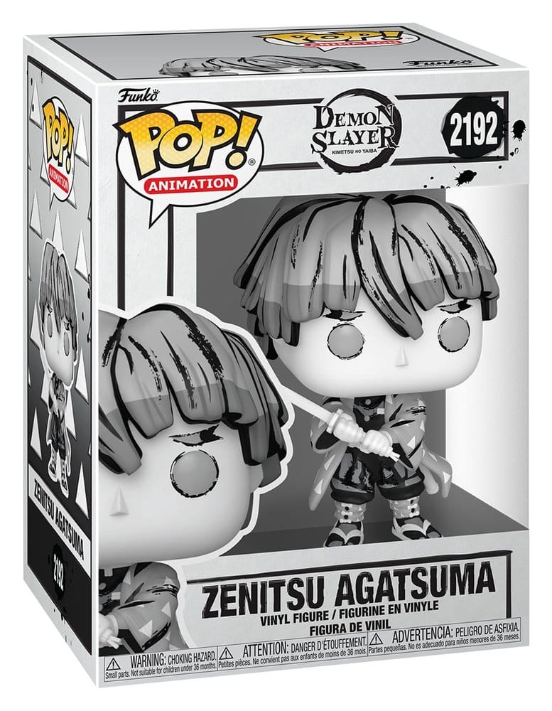 Demon Slayer: Kimetsu no Yaiba POP! Animation Vinyl Figuren Zenitsu(Sumi-Ink) 9 cm - Versand: 7 Tage nach Bestellung