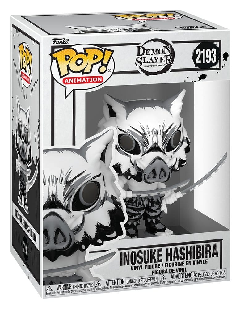 Demon Slayer: Kimetsu no Yaiba POP! Animation Vinyl Figuren Inosuke(Sumi-Ink) 9 cm - Versand: 7 Tage nach Bestellung