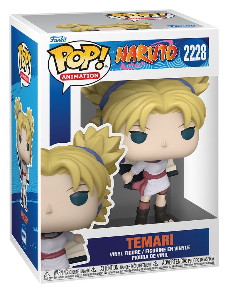 Naruto Classic POP! Animation Vinyl Figur Temari 9 cm - Versand: 7 Tage nach Bestellung