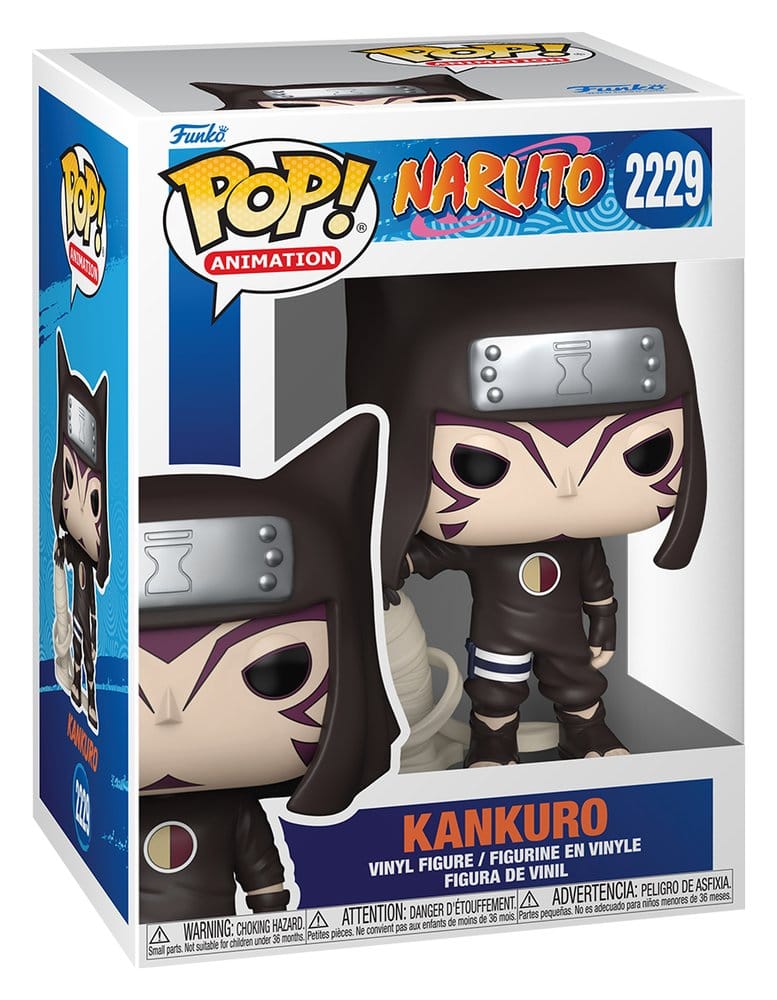 Naruto Classic POP! Animation Vinyl Figur Kankuro 9 cm - Versand: 7 Tage nach Bestellung