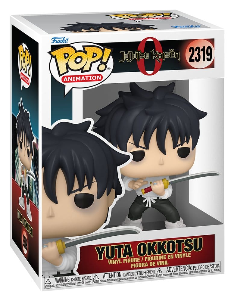 Jujutsu Kaisen POP! Animation Vinyl Figuren Yuta 9 cm - Preorder - ETA: 15.12.2026