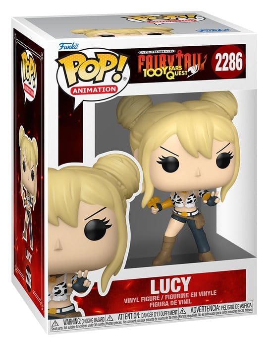 Fairy Tail-100 Years Quest POP! Animation Vinyl Figur Lucy 9 cm - Preorder - ETA: 17.07.2026