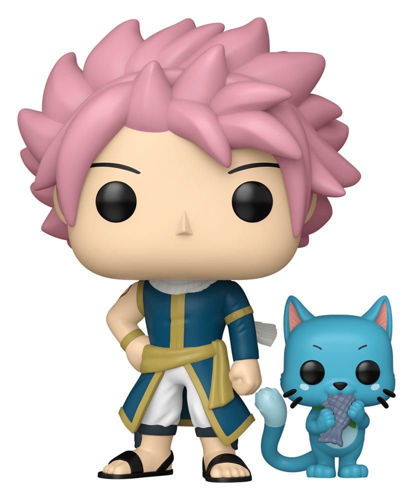 Fairy Tail-100 Years Quest POP! Animation Vinyl Figur Natsu & Happy 9 cm - Preorder - ETA: 30.07.2026