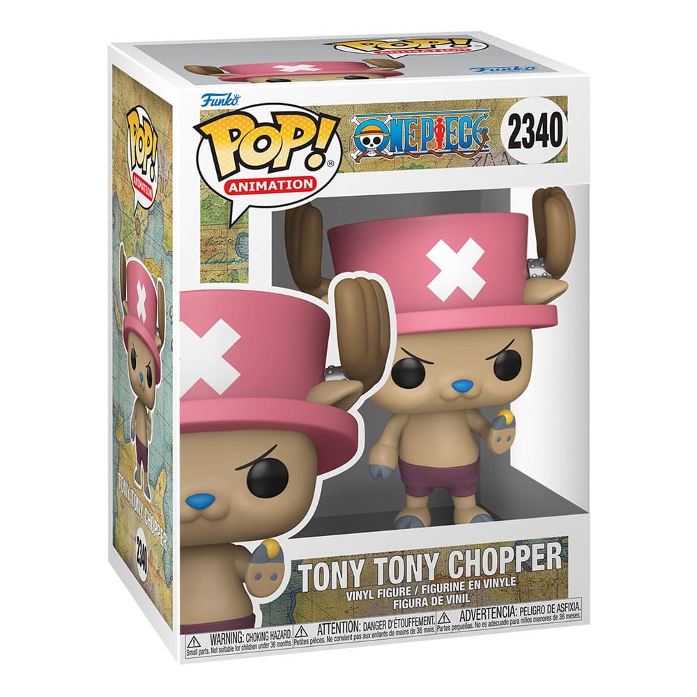 One Piece POP! Animation Vinyl Figuren Chopper w/Chase 9 cm Sortiment (6) - Versand: 7 Tage nach Bestellung