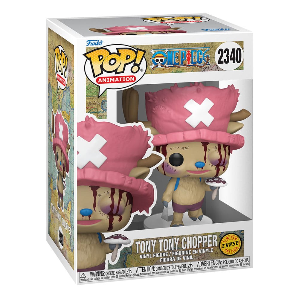 One Piece POP! Animation Vinyl Figuren Chopper w/Chase 9 cm Sortiment (6) - Versand: 7 Tage nach Bestellung