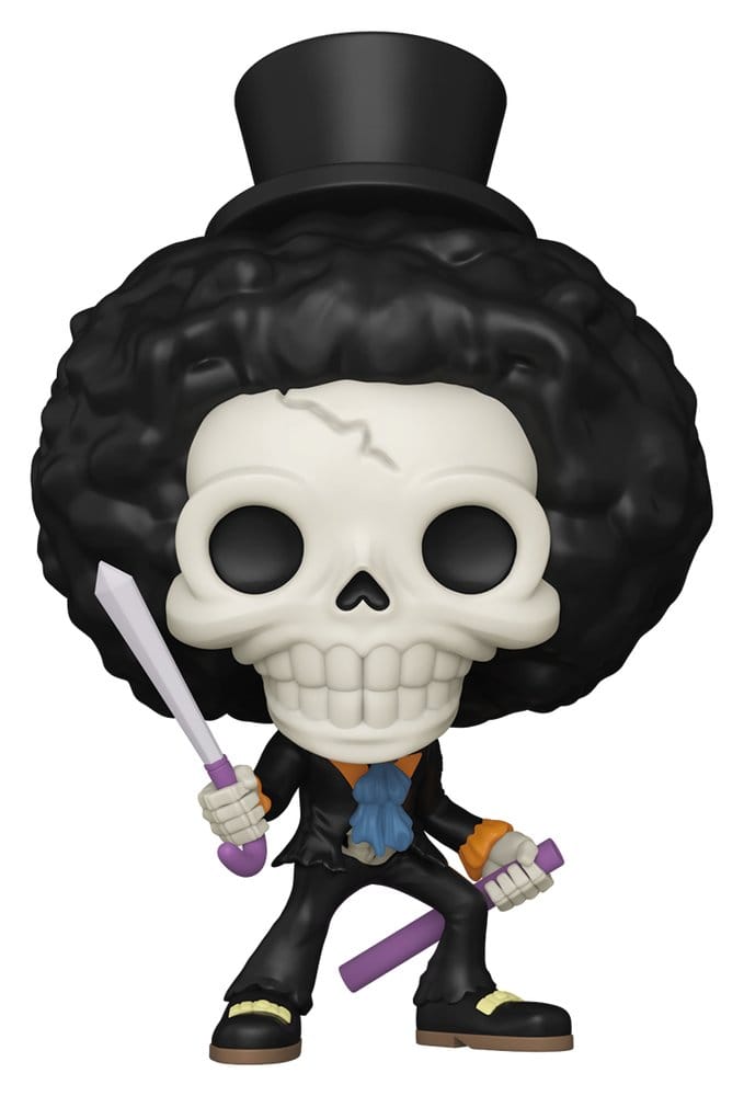 One Piece POP! Animation Vinyl Figur Brook (Refresh) 9 cm - Versand: 7 Tage nach Bestellung