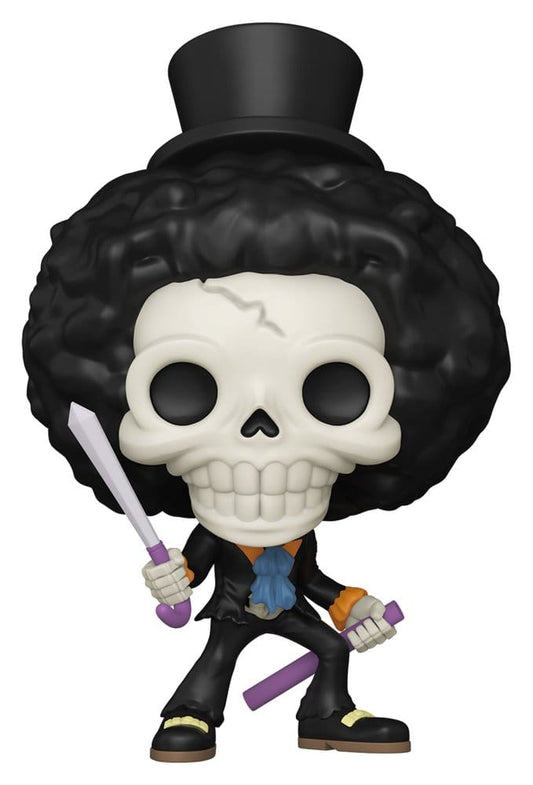 One Piece POP! Animation Vinyl Figur Brook (Refresh) 9 cm - Versand: 7 Tage nach Bestellung