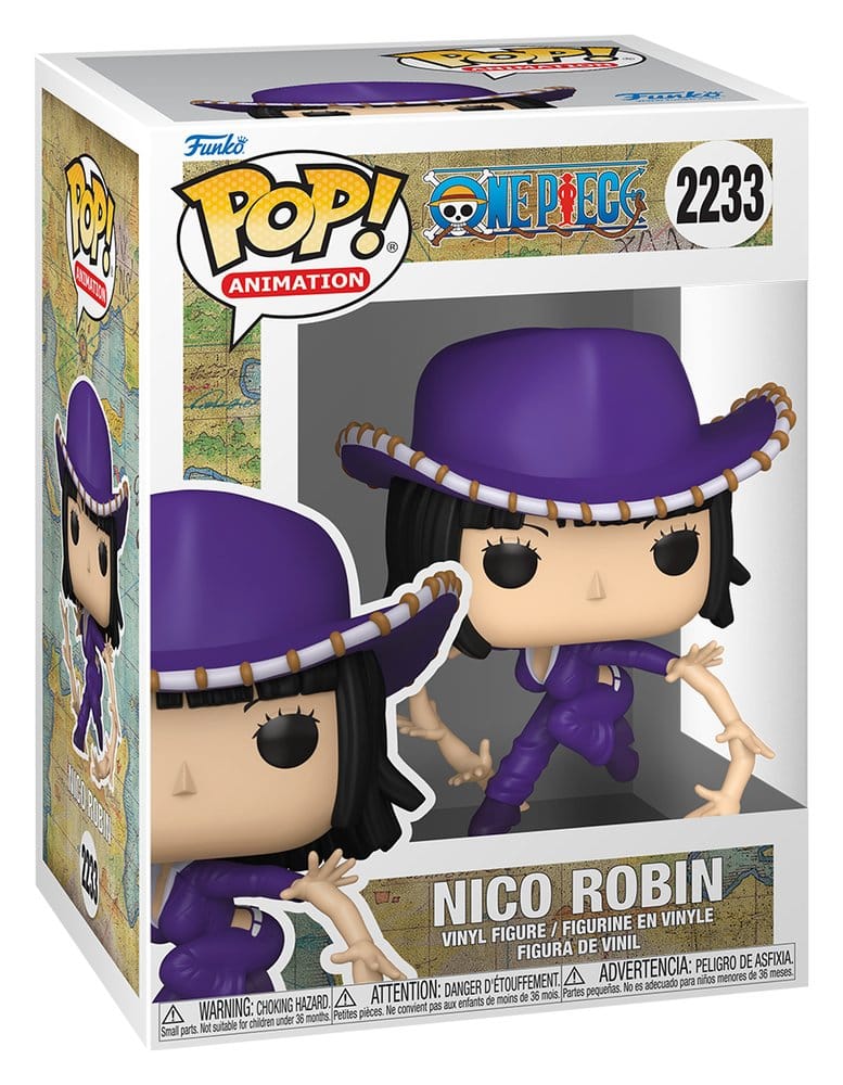 One Piece POP! Animation Vinyl Figur Robin (Refresh) 9 cm - Versand: 7 Tage nach Bestellung