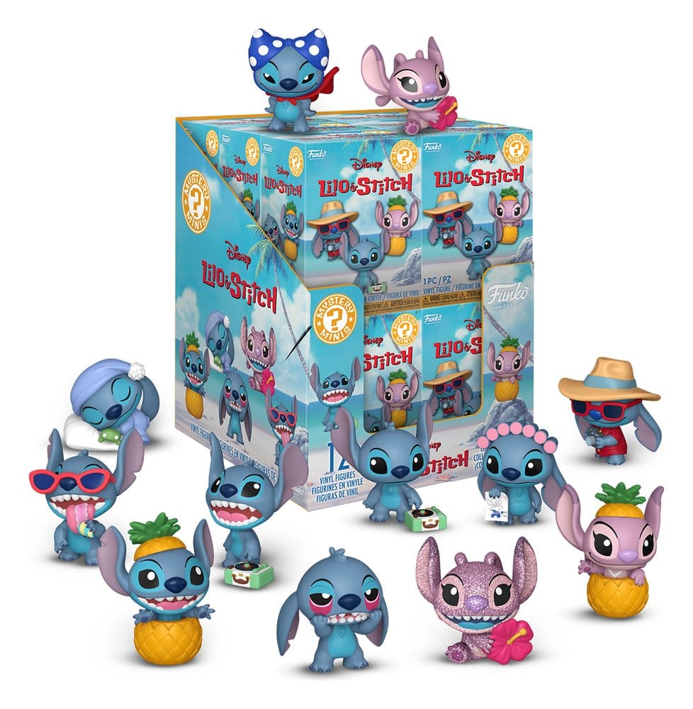 Lilo & Stitch Mystery Minis Minifiguren PDQ 5 cm Display (12) - Versand: 7 Tage nach Bestellung