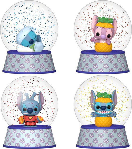Lilo & Stitch Mystery Minis Minifiguren Glitter Globes PDQ 5 cm Display (12) - Versand: 7 Tage nach Bestellung