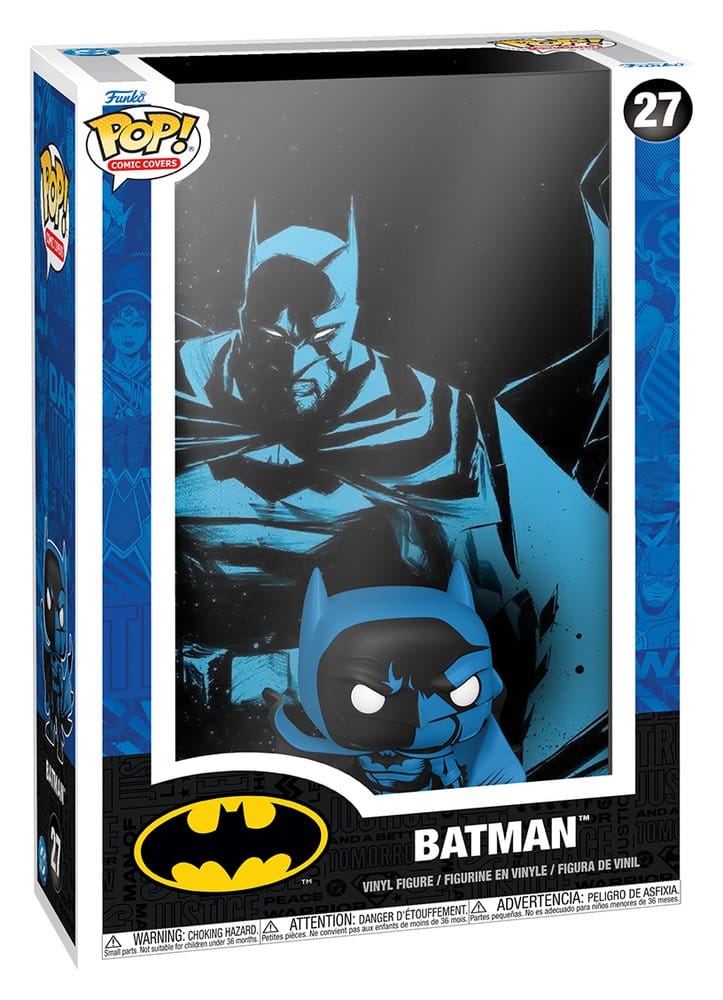 DC Comics POP! Comic Covers Vinyl Figur Batman Black & Blue 9 cm - Preorder - ETA: 14.08.2026