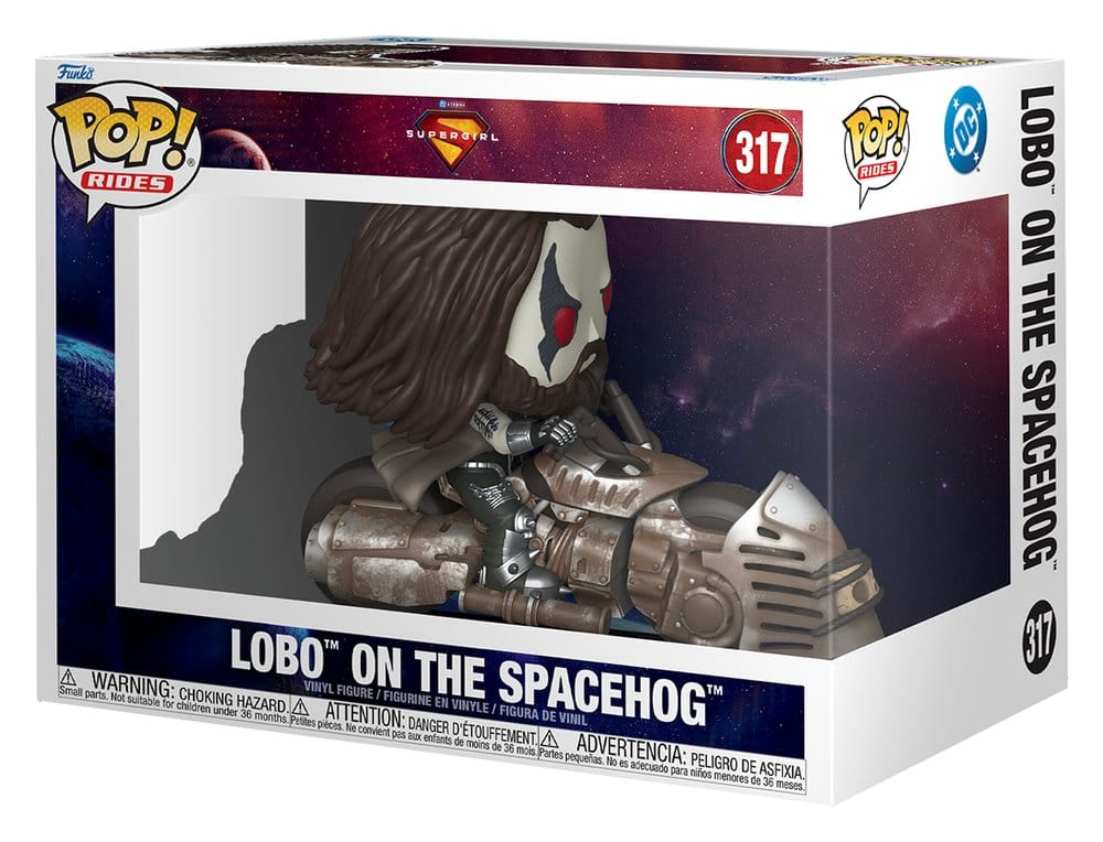 Supergirl (2026) POP! Rides Vinyl Figur Lobo on the Spacehog 15 cm - Preorder - ETA: 09.07.2026