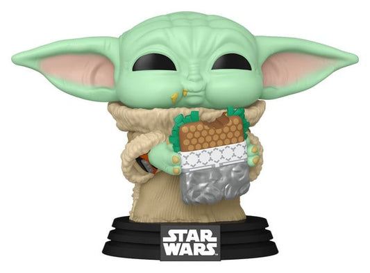 Star Wars: The Mandalorian and Grogu POP! Vinyl Figur Grogu with Sandwich 9 cm - Versand: 7 Tage nach Bestellung