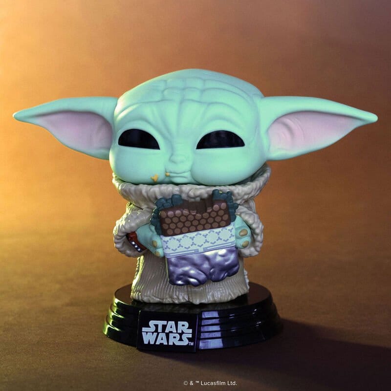 Star Wars: The Mandalorian and Grogu POP! Vinyl Figur Grogu with Sandwich 9 cm - Versand: 7 Tage nach Bestellung