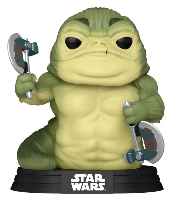 Star Wars: The Mandalorian and Grogu POP! Vinyl Figur Rotta the Hutt (Glow) 9 cm - Versand: 7 Tage nach Bestellung