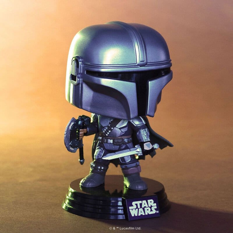 Star Wars: The Mandalorian and Grogu POP! Vinyl Figur The Mandalorian (Dual Wield) 9 cm - Versand: 7 Tage nach Bestellung