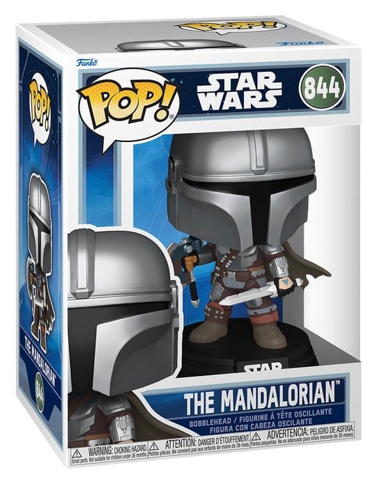 Star Wars: The Mandalorian and Grogu POP! Vinyl Figur The Mandalorian (Dual Wield) 9 cm - Versand: 7 Tage nach Bestellung