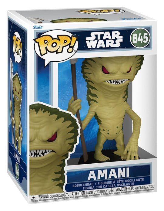 Star Wars: The Mandalorian and Grogu POP! Vinyl Figur Amani 9 cm - Versand: 7 Tage nach Bestellung