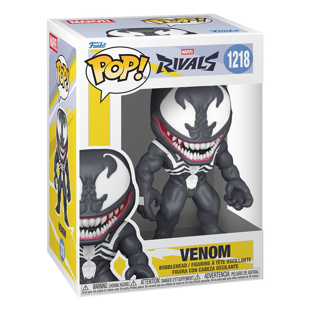 Marvel Rivals POP! Games Vinyl Figuren Venom with Chase 9 cm Sortiment (6) - Preorder - ETA: 15.06.2026