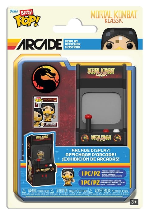 Mortal Kombat Bitty POP! Arcade Claw Vinyl Figur  - Versand: 7 Tage nach Bestellung