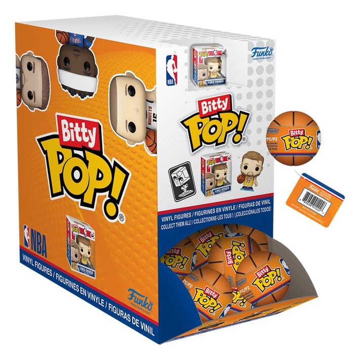 NBA Mystery Bitty POP! Vinyl Figuren Blind Box Display (24) 2 cm - Preorder - ETA: 22.12.2026