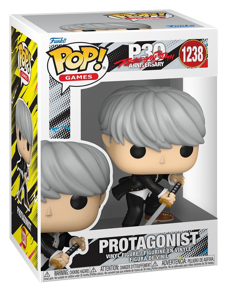 Persona 4 POP! Games Vinyl Figur Protagonist (Yu) 9 cm - Preorder - ETA: 22.12.2026