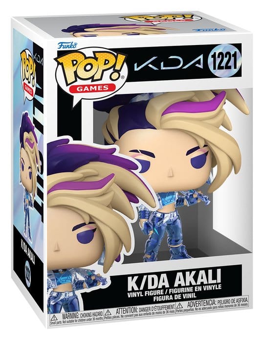 League of Legends POP! Games Vinyl Figur K/DA Akali 9 cm - Versand: 7 Tage nach Bestellung