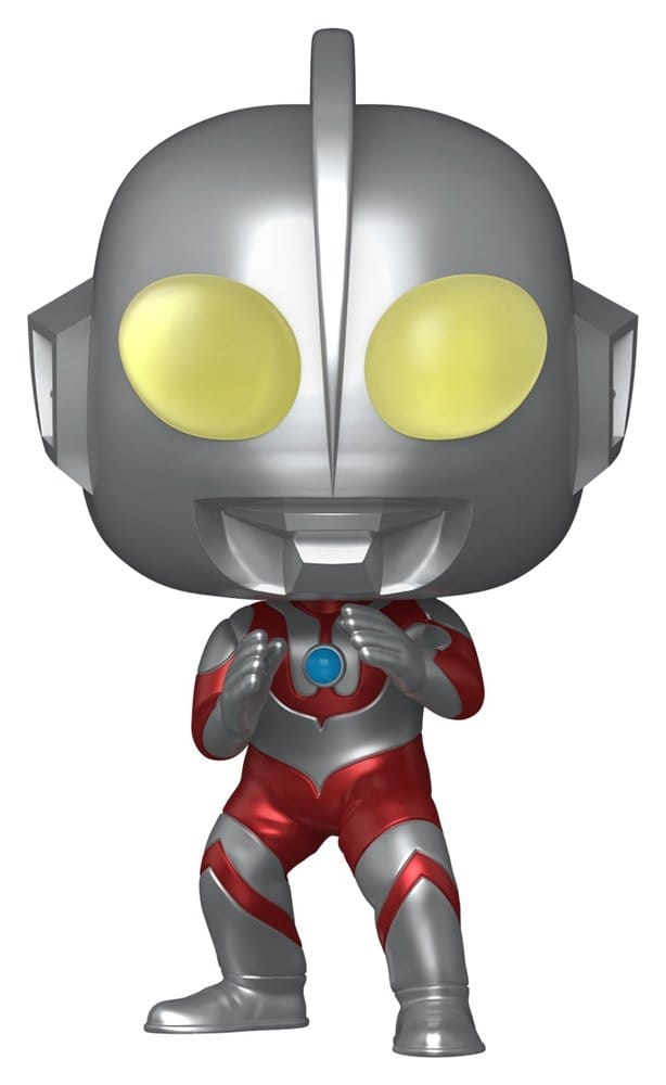 Ultraman POP! Heroes Vinyl Figur Ultraman (Metallic) 9 cm - Versand: 7 Tage nach Bestellung