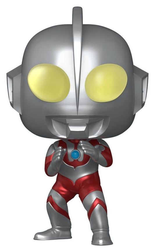 Ultraman POP! Heroes Vinyl Figur Ultraman (Metallic) 9 cm - Versand: 7 Tage nach Bestellung