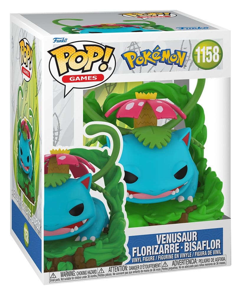 Pokémon POP! Premium Vinyl Figur Venusaur 9 cm - Preorder - ETA: 14.10.2026