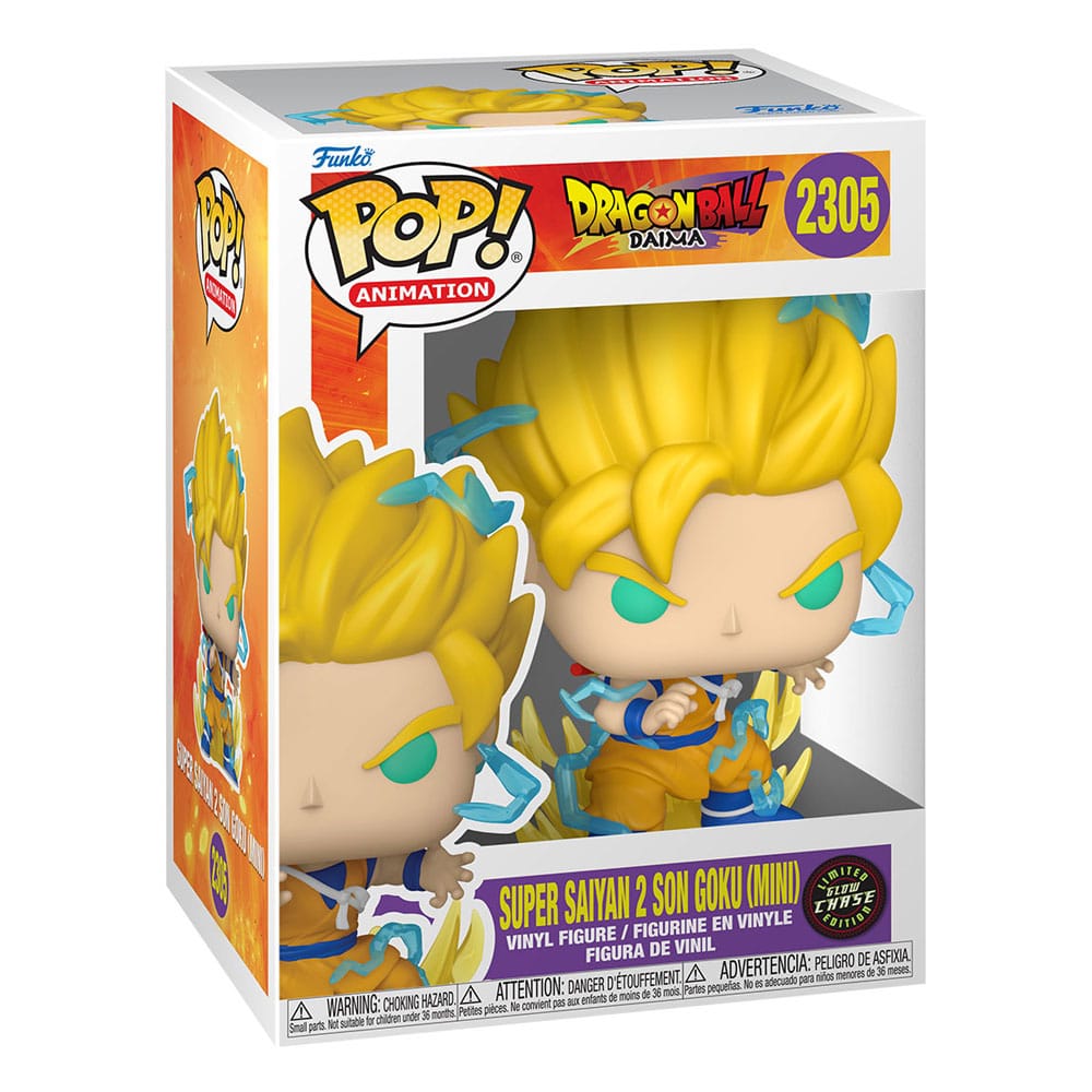Dragon Ball Daima POP! Animation Vinyl Figur SS Son Goku w/Chase 9 cm Sortiment (6) - Preorder - ETA: 19.09.2026