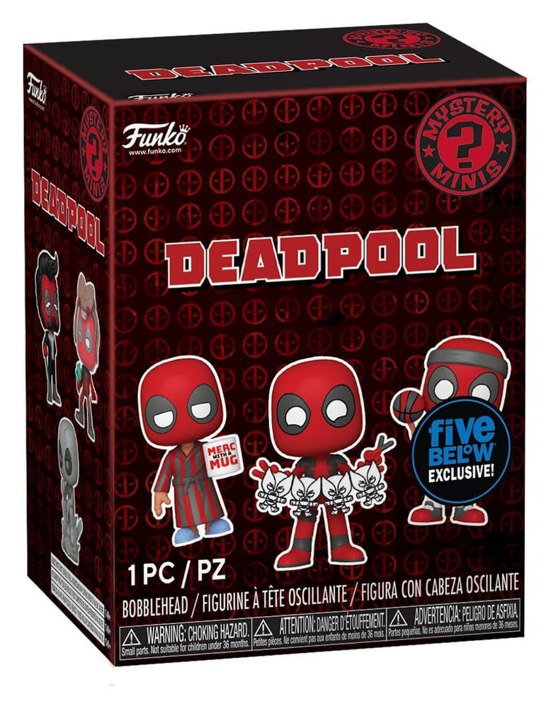 Marvel Comics Mystery Minis Minifiguren 5 cm Deadpool Series 5 Display (12) - Versand: 7 Tage nach Bestellung