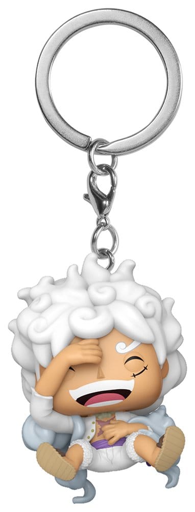 One Piece Pocket POP! Vinyl Schlüsselanhänger 4 cm Luffy Gear 5 Display (12) - Preorder - ETA: 09.12.2026