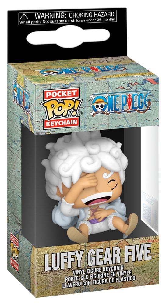 One Piece Pocket POP! Vinyl Schlüsselanhänger 4 cm Luffy Gear 5 Display (12) - Preorder - ETA: 09.12.2026