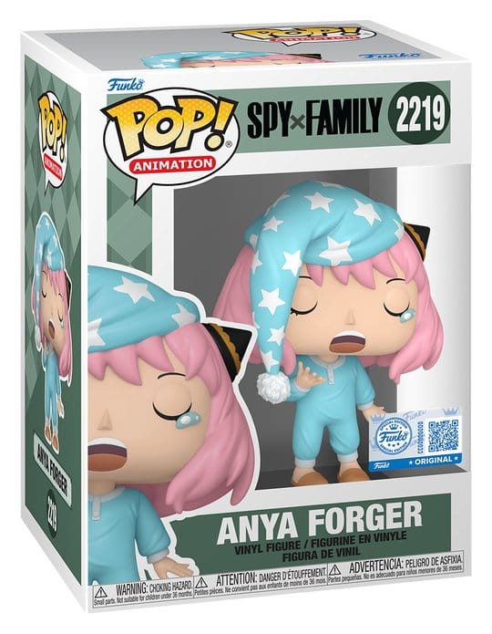 Spy x Family POP! Animation Vinyl Figuren Anya Forger (Pajamas) 9 cm - Preorder - ETA: 17.07.2026