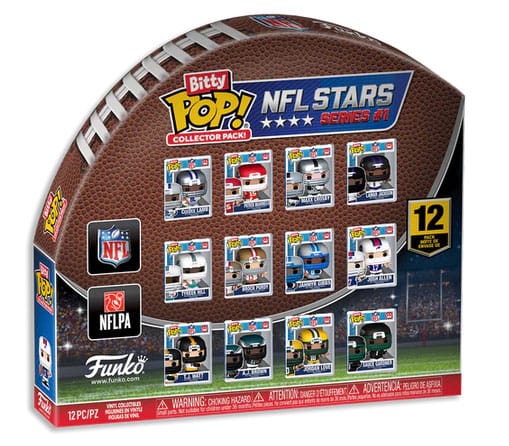 NFL POP! Vinyl Figuren Multipack 2,5 cm Display (12)  - Preorder - ETA: 25.12.2025