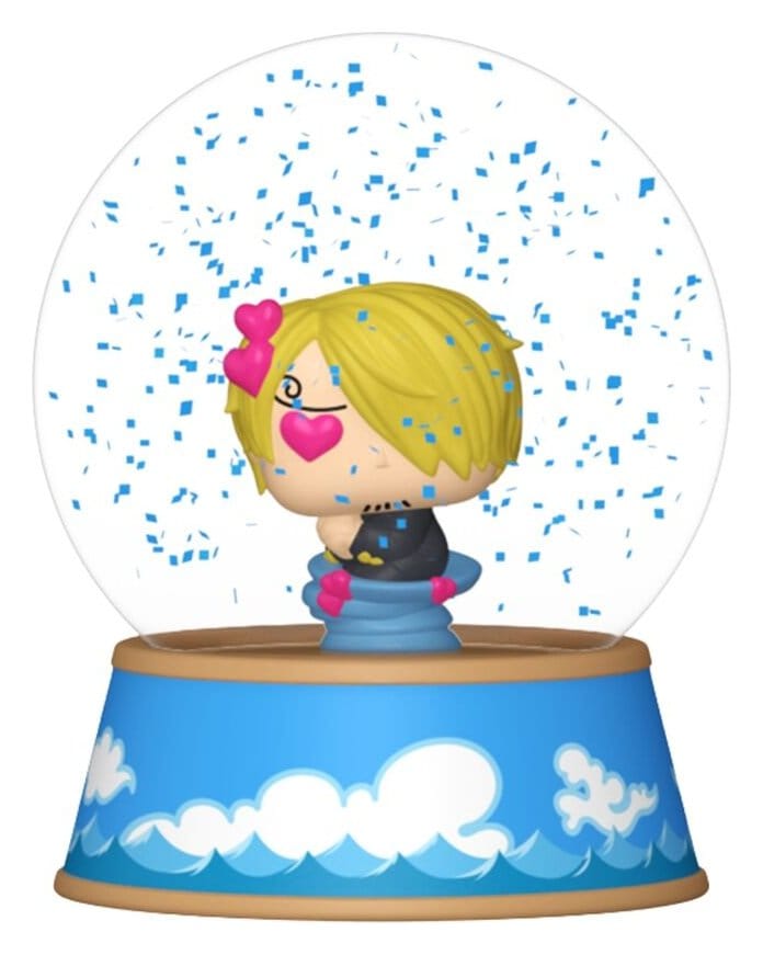 One Piece Mystery Minis Minifiguren Glitter Globes PDQ 5 cm Display (12) - Preorder - ETA: 20.07.2026