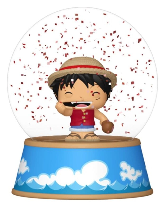 One Piece Mystery Minis Minifiguren Glitter Globes PDQ 5 cm Display (12) - Preorder - ETA: 20.07.2026