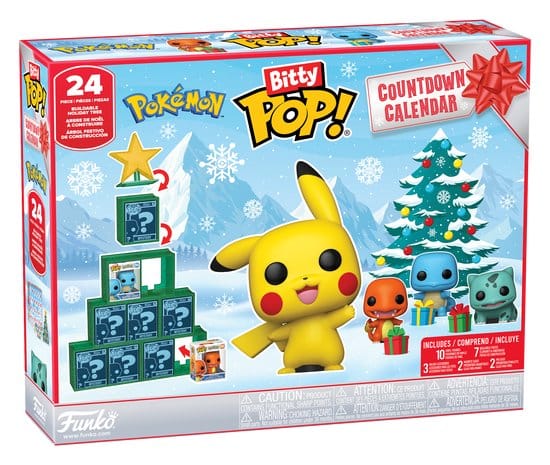 Pokémon Bitty POP! 24-Tage Countdown-Adventskalender - Preorder - ETA: 17.07.2026
