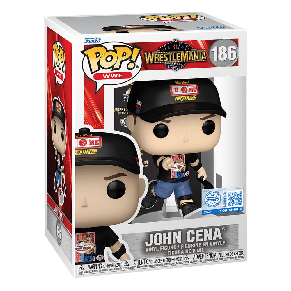 WWE POP! Vinyl Figur John Cena (WM 41) 9 cm - Preorder - ETA: 30.10.2026
