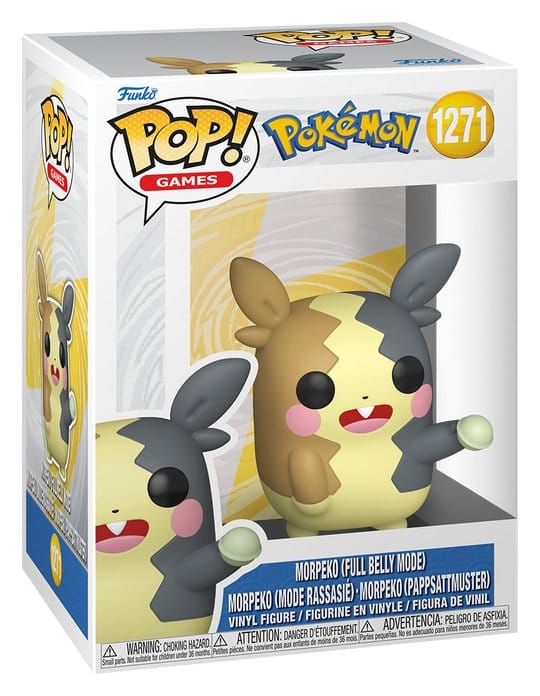 Pokémon POP! Games Vinyl Figur Morpeko(Full Belly) 9 cm - Preorder - ETA: 19.11.2026
