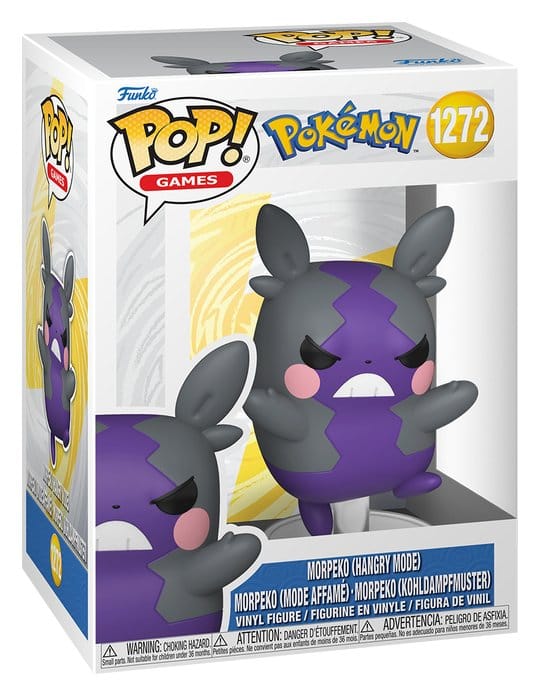 Pokémon POP! Games Vinyl Figur Morpeko(Hangry) 9 cm - Preorder - ETA: 19.11.2026