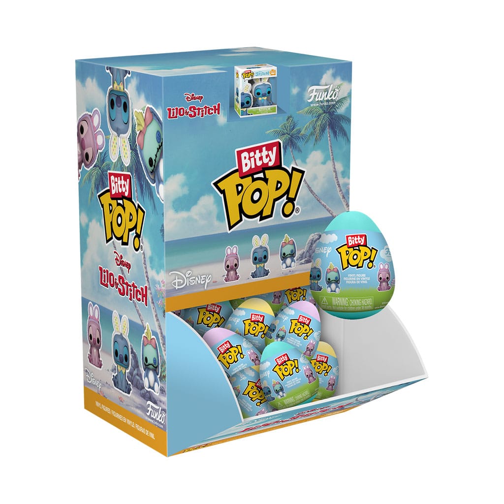 Lilo & Stitch (Evergreen Pack) Bitty POP! Ostereier Blind Box Sortiment (24) - Preorder - ETA: 18.07.2026