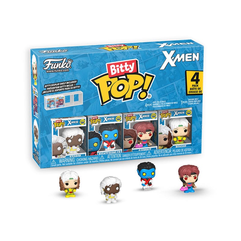 X-Men Bitty POP! Vinyl Figuren 4er-Pack Gambit 2,5 cm - Preorder - ETA: 25.01.2026