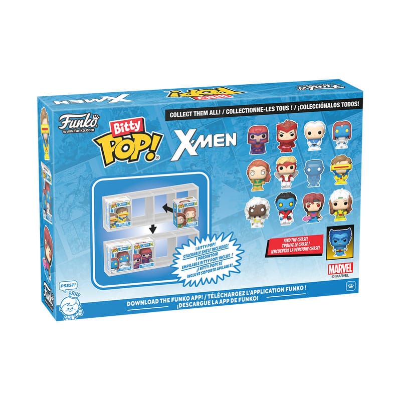 X-Men Bitty POP! Vinyl Figuren 4er-Pack Gambit 2,5 cm - Preorder - ETA: 25.01.2026