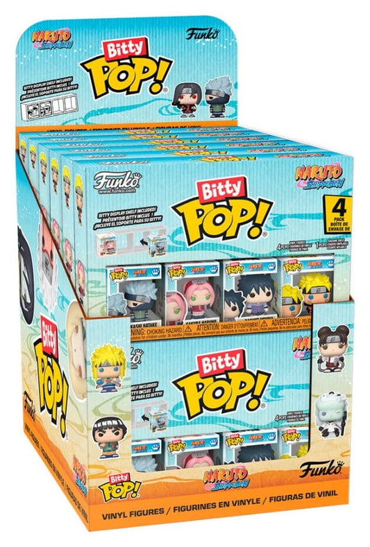 Naruto Bitty POP! Vinyl Figuren 4er-Pack Display (12) 2,5 cm - Versand: 7 Tage nach Bestellung