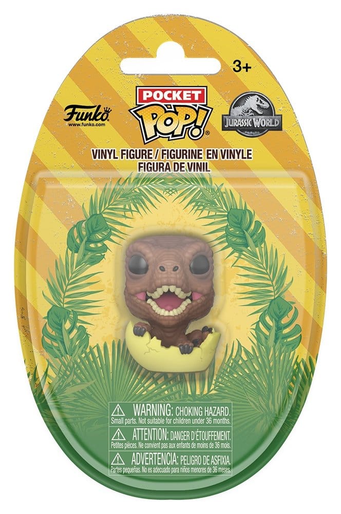 Jurassic World Pocket POP! Egg Vinyl Figuren 2 cm Display (16) - Versand: 7 Tage nach Bestellung